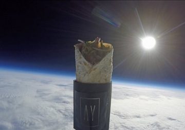 अन्तरिक्षमा कबाब